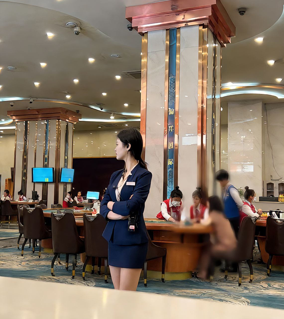 产业全球布局正方形图